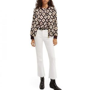 Scotch & Soda Printed Reversible Bomber Jacket